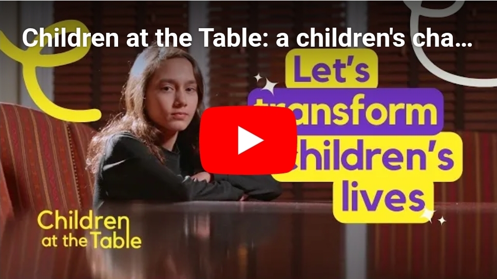 Children at the Table campaign film — let's transform children's lives