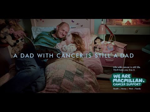 Still from the Macmillan #LifeWithCancer campaign film